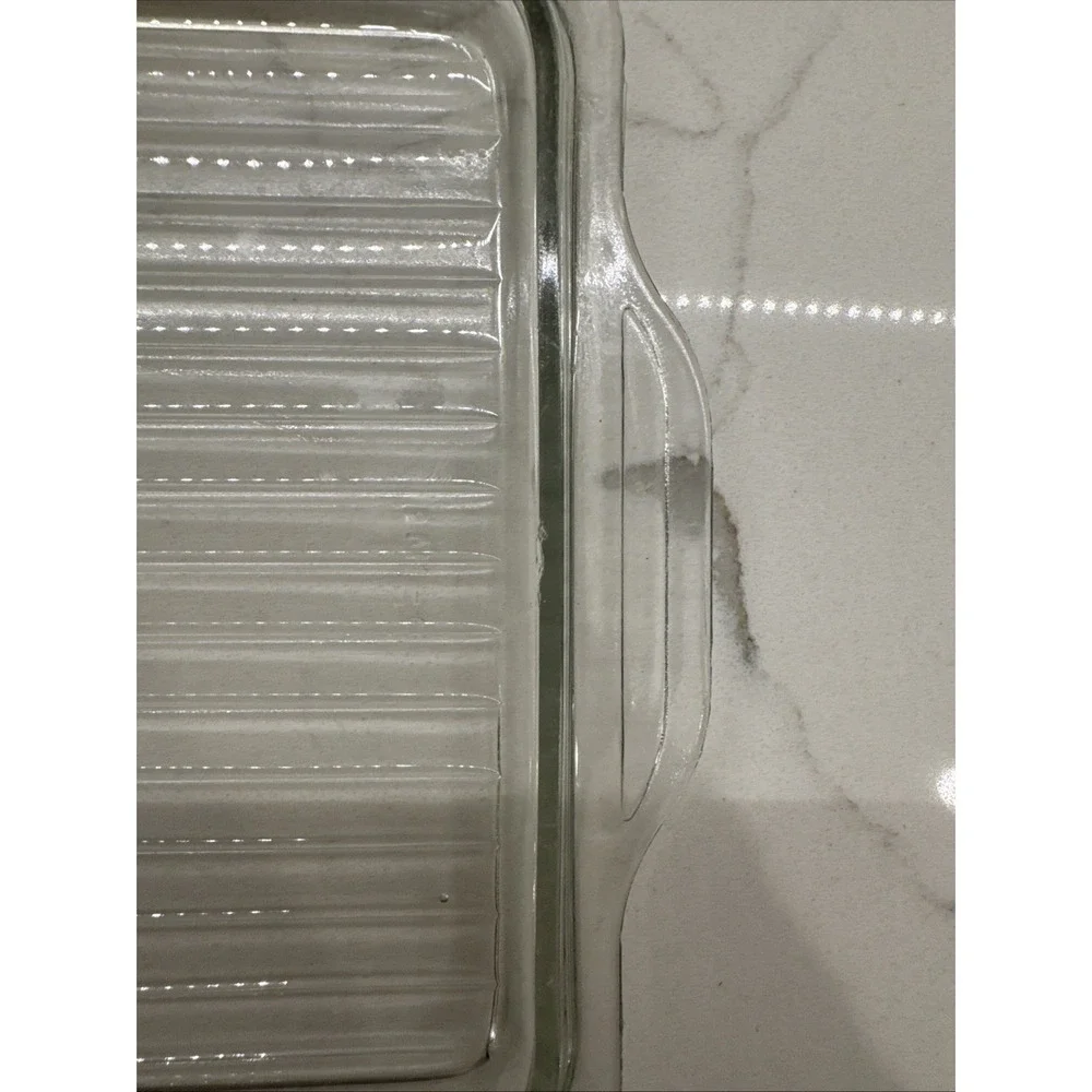 Vintage Pyrex 503 B Yellow Refrigerator Dish w/ Ribbed Lid 503 C Casserole Dish